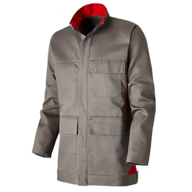 Giacca bicolore da Lavoro Ignifuga Multitasche Molinel Work Fr WORKBBN80ASG/R