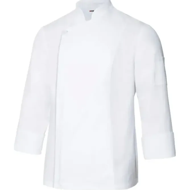 Giacca coreana Cuoco da Lavoro con zip Velilla 405202TC