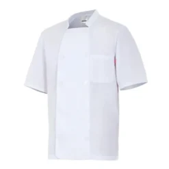 Giacca coreana Cuoco da Lavoro maniche corte Velilla 405201