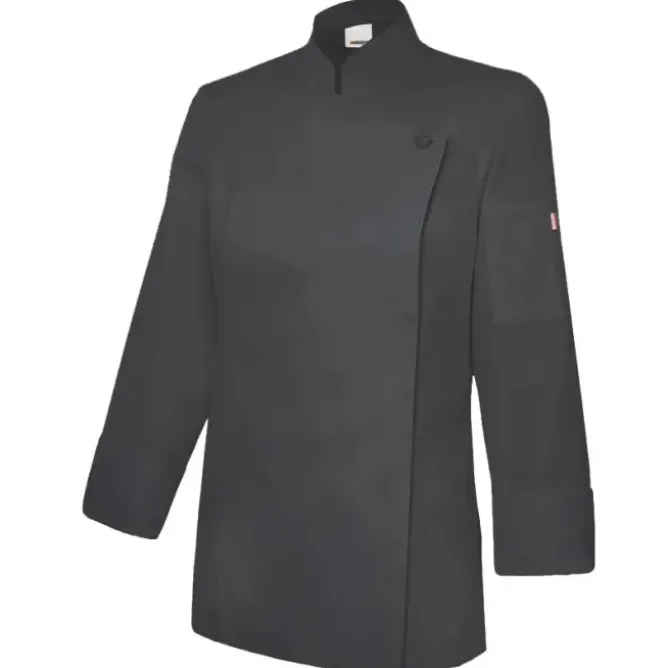 Giacca coreana Cuoco da Lavoro con zip Velilla Lady 405203TC