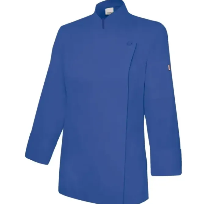 Giacca coreana Cuoco da Lavoro con zip Velilla Lady 405203TC