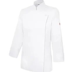 Giacca coreana Cuoco da Lavoro con zip Velilla Lady 405203TC