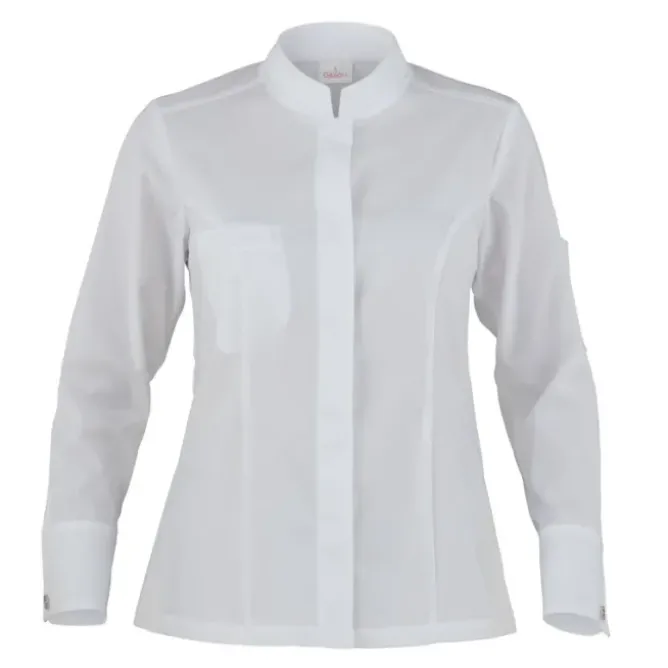 Giacca coreana da Lavoro Stretch Cuoco Giblor's Ludovica Lady 23P08G344