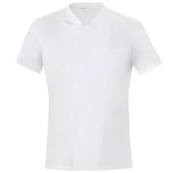 Giacca coreana manica corta da Lavoro 100% Cotone Cuoco Giblor's Thiago 15P08G641