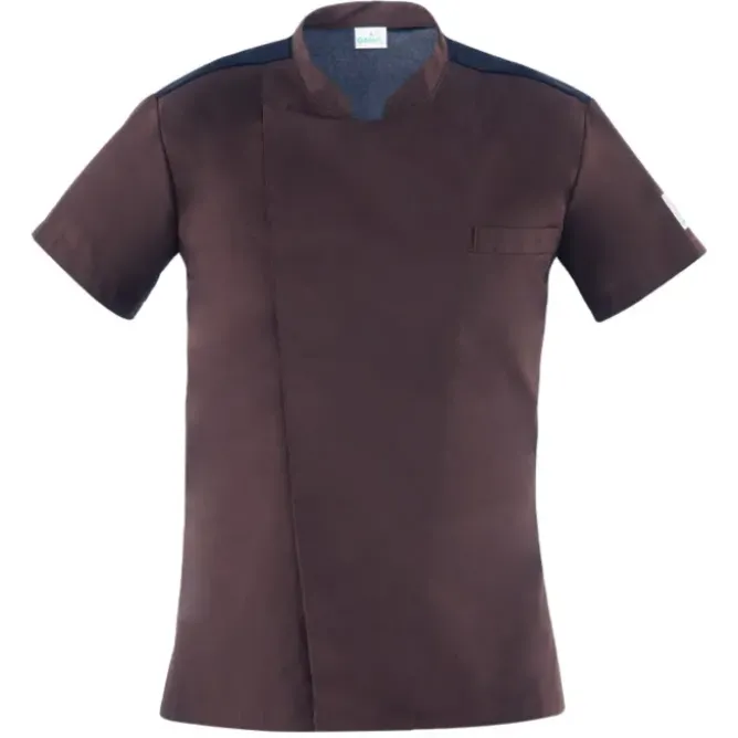 Giacca coreana manica corta da Lavoro Cuoco Giblor's Thiago 22P08G640