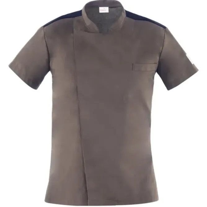 Giacca coreana manica corta da Lavoro Cuoco Giblor's Thiago 22P08G640