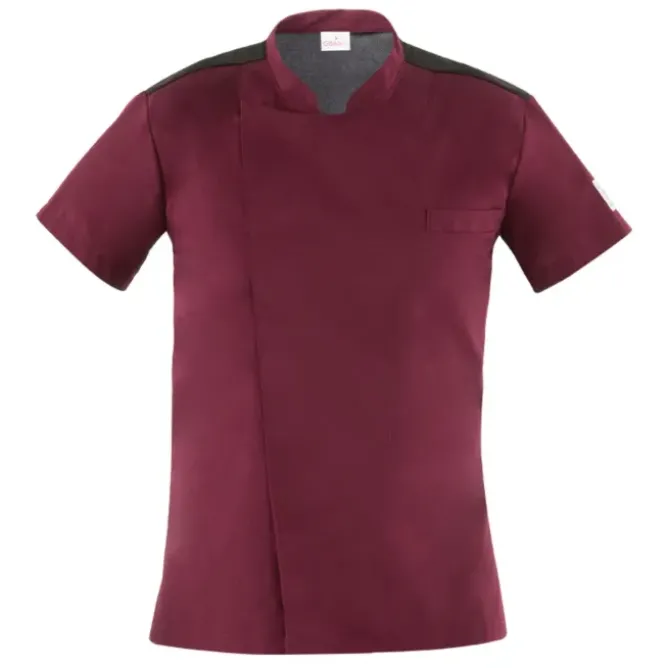 Giacca coreana manica corta da Lavoro Cuoco Giblor's Thiago 22P08G640