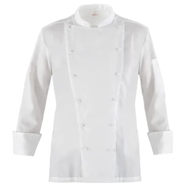 Giacca coreana manica lunga da Lavoro 100% Cotone Cuoco Giblor's Dante 22P08G291