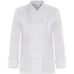 Giacca coreana manica lunga da Lavoro 100% Cotone Cuoco Giblor's Diana Lady 19P08G105