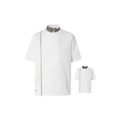 Giacca da Cuoco Molinel Ajik 29953601247 Chef Cucina Maniche Corte