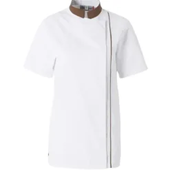 Giacca da Cuoco Molinel Ajik 29963601247 Chef Cucina Maniche Corte Donna