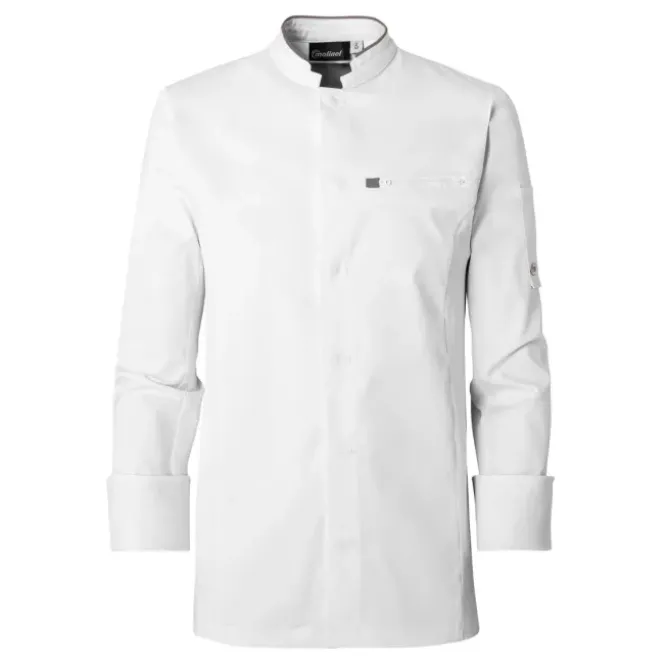 Giacca da Cuoco Molinel Crush 08953793027 Chef Cucina Maniche Lunghe Stretch