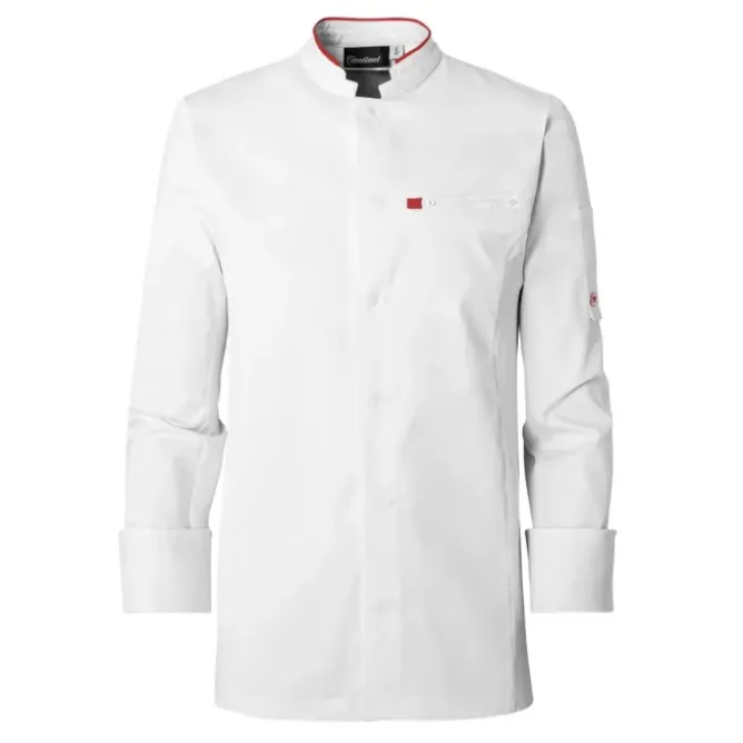 Giacca da Cuoco Molinel Crush 08953793027 Chef Cucina Maniche Lunghe Stretch