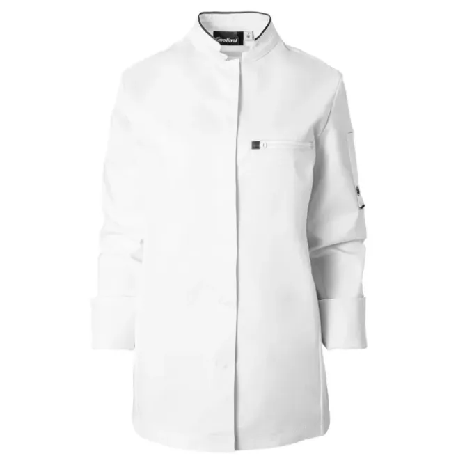 Giacca da Cuoco Molinel Crush 08963793001 Chef Cucina Maniche Lunghe Stretch Donna