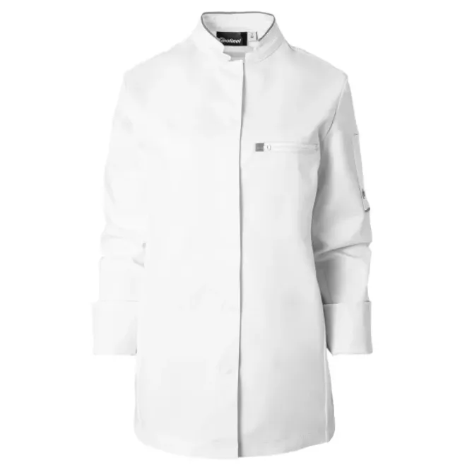Giacca da Cuoco Molinel Crush 08963793027 Chef Cucina Maniche Lunghe Stretch Donna