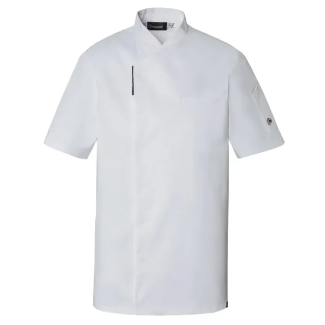Giacca da Cuoco Molinel Reko 10703253001 Chef Cucina Maniche Corte Stretch