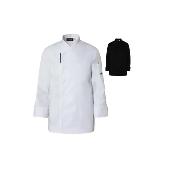 Giacca da Cuoco Molinel Reko 10713253001 Chef Cucina Maniche Lunghe Stretch