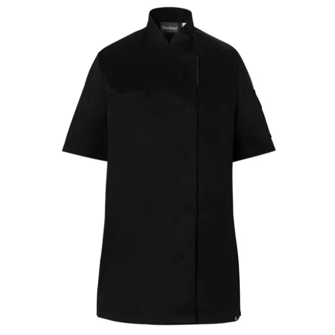 Giacca da Cuoco Molinel Reko 10863253001 Chef Cucina Maniche Corte Stretch Donna