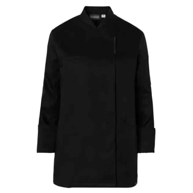 Giacca da Cuoco Molinel Reko 10873253001 Chef Cucina Maniche Lunghe Stretch Donna