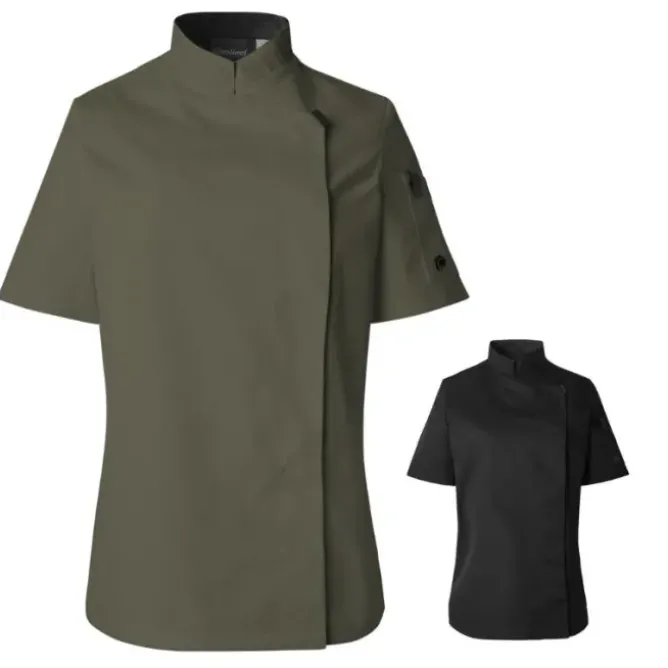 Giacca da Cuoco Molinel Shade 06673641204 Chef Cucina Maniche Corte Donna