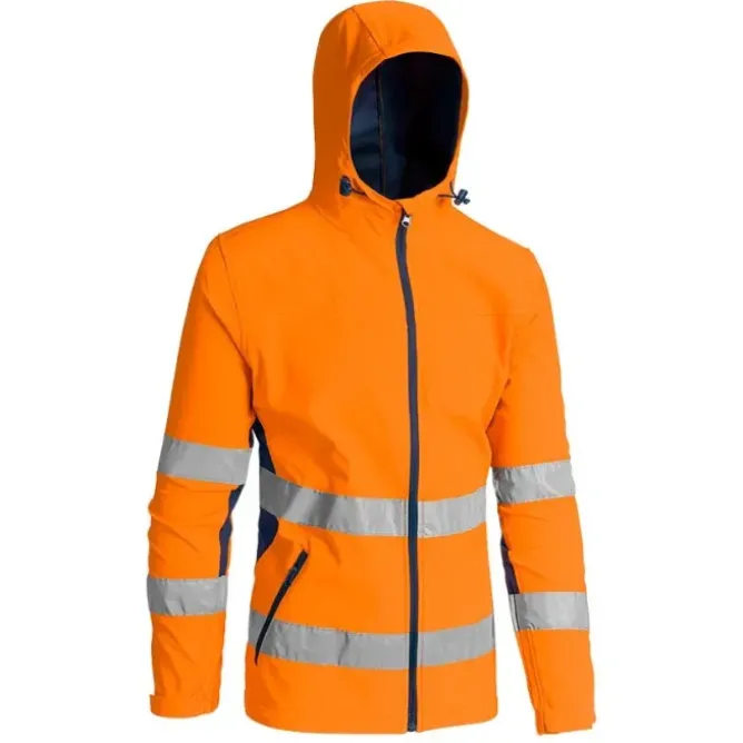 Giacca da Lavoro Alta Visibilità Stretch Softshell Sottozero Ecolight 2490