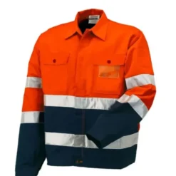 Giacca da lavoro Alta visibilità Issa Line Hi-vis Fustagno 8547