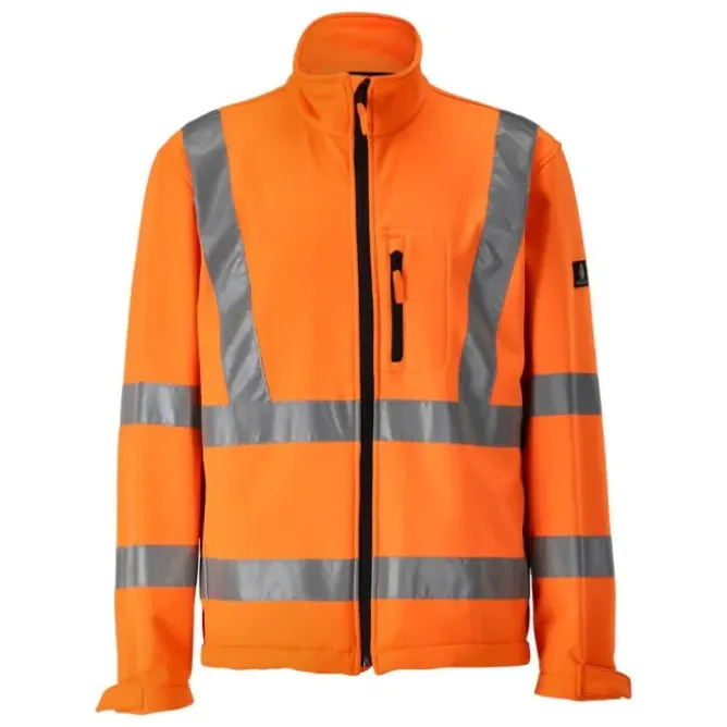 Giacca da Lavoro Alta Visibilità Multitasche Softshell Zip Intera Calgary Mascot 08005-159
