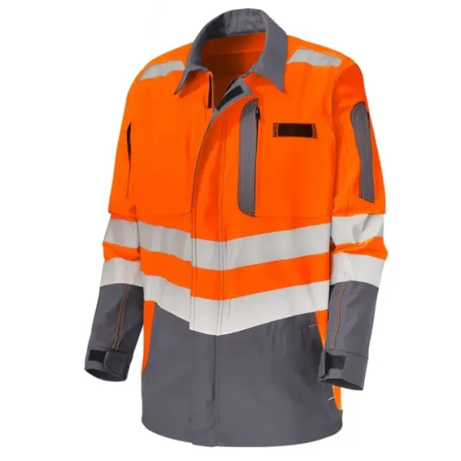 Giacca da Lavoro Alta Visibilità Multitasche Molinel Roady 12ROVEASJF/MA