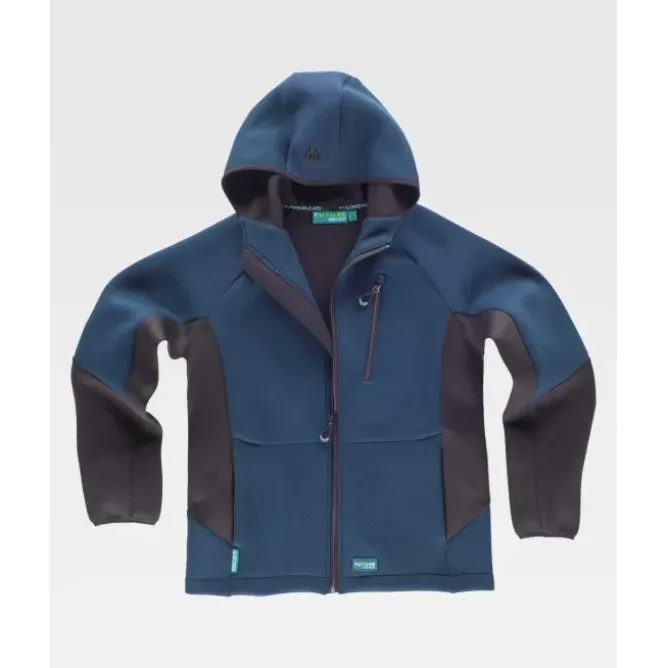 Giacca da Lavoro con Cappuccio Zip WF2605 - Workteam