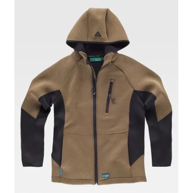 Giacca da Lavoro con Cappuccio Zip WF2605 - Workteam