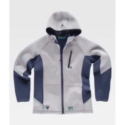 Giacca da Lavoro con Cappuccio Zip WF2605 - Workteam