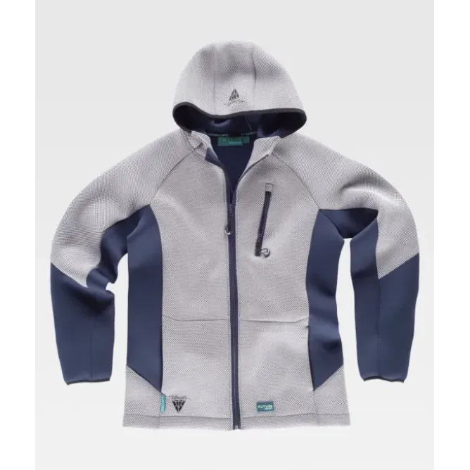 Giacca da Lavoro con Cappuccio Zip WF2605 - Workteam