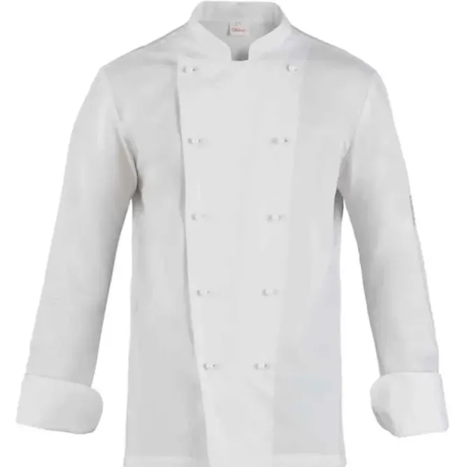 Giacca da Lavoro 100% Cotone da Cuoco Giblor's Adriano Q8G00183
