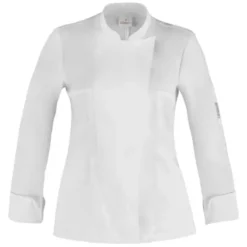 Giacca da Lavoro da Cuoco Manica Lunga da Donna Giblor's Celine Q8G00188