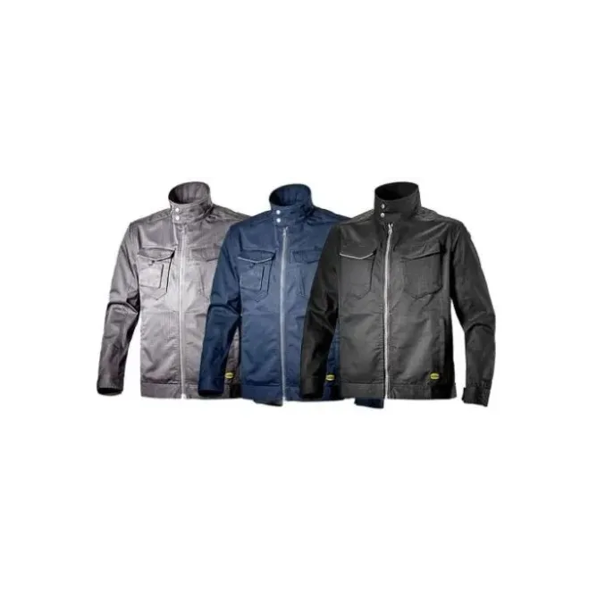 Giacca da lavoro Diadora Multitasche con collo alla coreana Jacket Poly II 702.172117