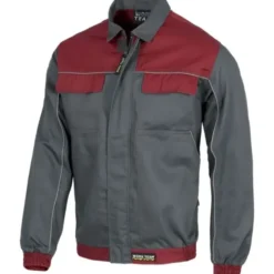 Giacca da lavoro estiva multitasche con cerniera in nylon nascosta - Workteam