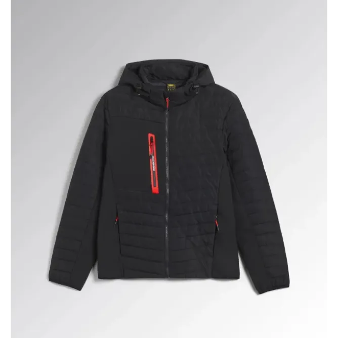 Giacca da Lavoro Multitasche Softshell Con Cappuccio Zip Intera Diadora Ducati 702.181809