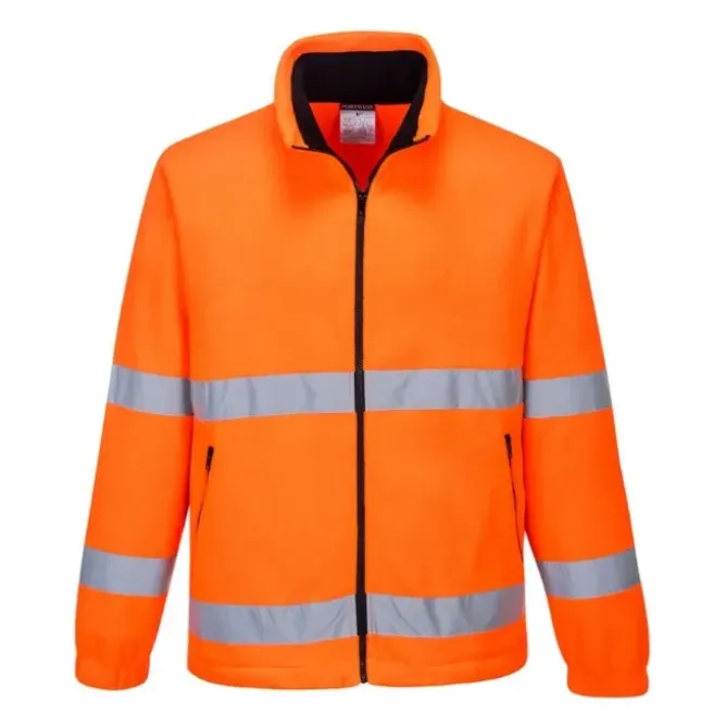 Giacca da Lavoro Pile Essential ad Alta Visibilità Portwest F250