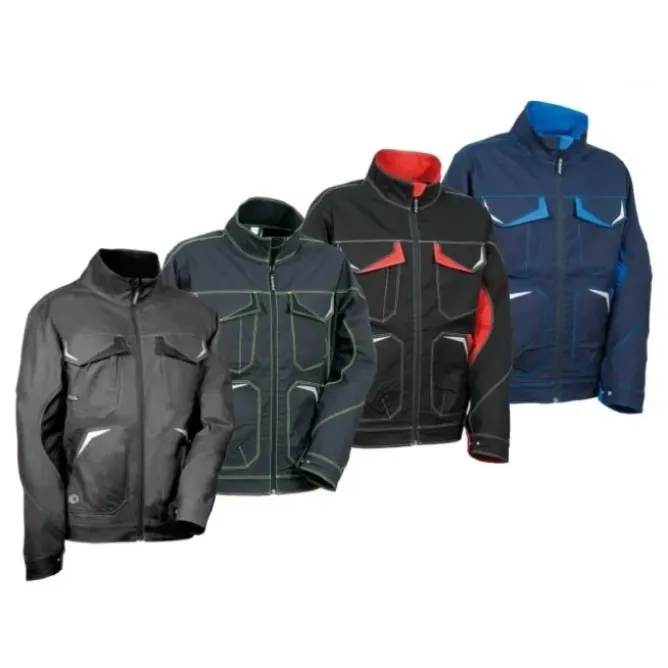 Giacca da Lavoro Stretch Elasticizzata Multitasche Cofra Getafe V485-0-02
