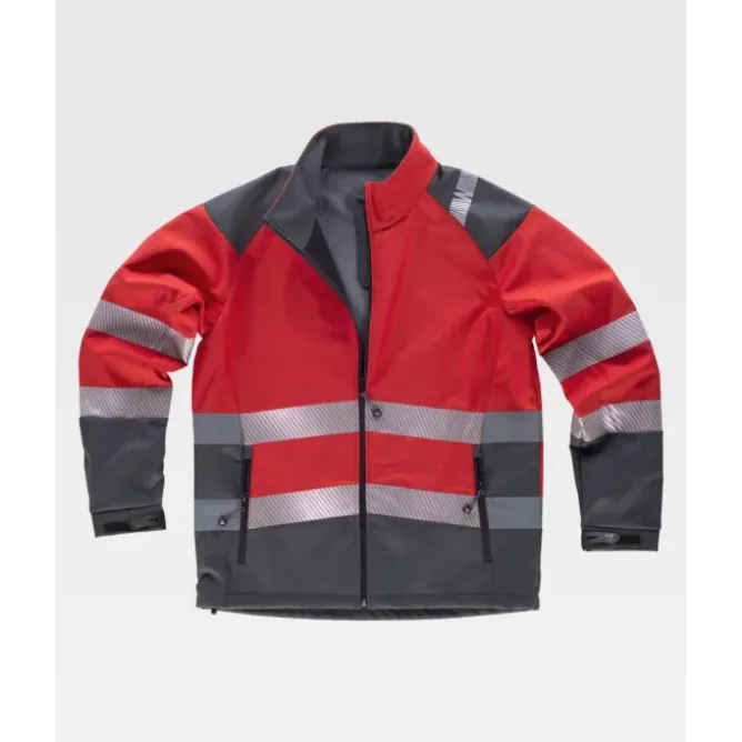 Giacca da Lavoro Workshell Alta Visibilità S9202 - Workteam