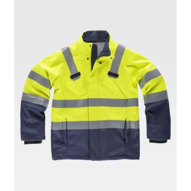 Giacca da Lavoro Workshell Ignifuga Antistatica Alta Visibilità S9591 - Workteam