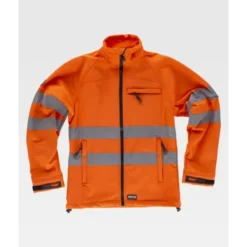 Giacca da Lavoro Workshell Stretch Alta Visibilità S9535 - Workteam