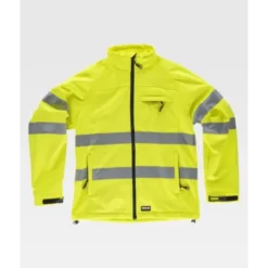 Giacca da Lavoro Workshell Stretch Alta Visibilità S9535 - Workteam
