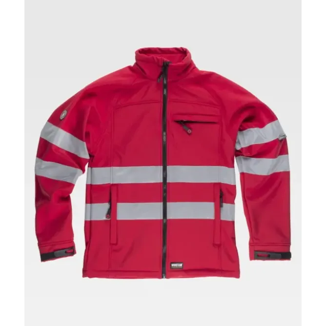 Giacca da Lavoro Workshell Stretch con Cerniera S9035 - Workteam