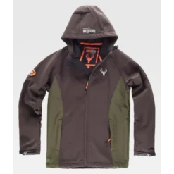 Giacca da Lavoro Workshell Stretch con Cappuccio Caccia S8610 - Workteam