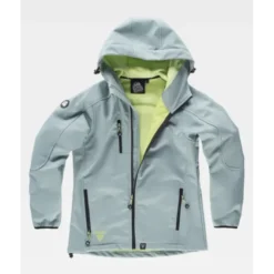 Giacca da Lavoro Workteam Workshell Multitasche con Cappuccio Donna S9494