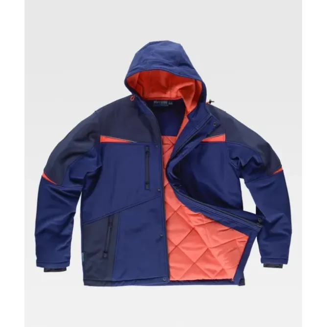 Giacca da Lavoro Workteam Workshell Imbottita Stretch WF2758
