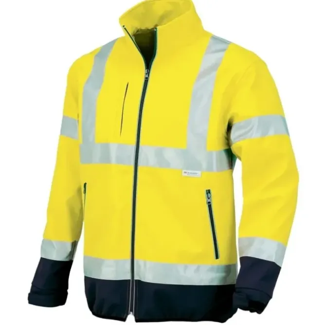 Giacca Flash Softshell Alta Visibilità ISSA LINE - 04512