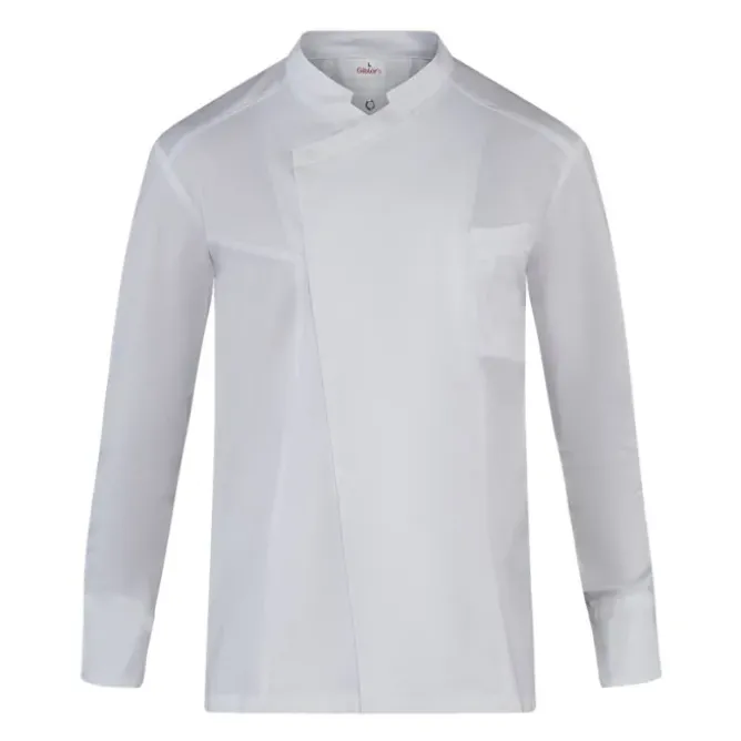 Giacca Giblor's Coreana Stretch Edwin 25P08G424 Ristorazione Chef Manica lunga