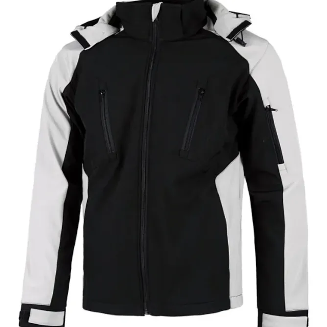 Giacca Workshell antivento con dettagli riflettenti - Workteam